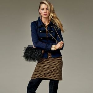 Cabi Standout Skirt in Medallion Print L